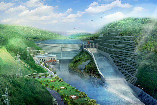 轮台老挝南塔河1号水电站项目